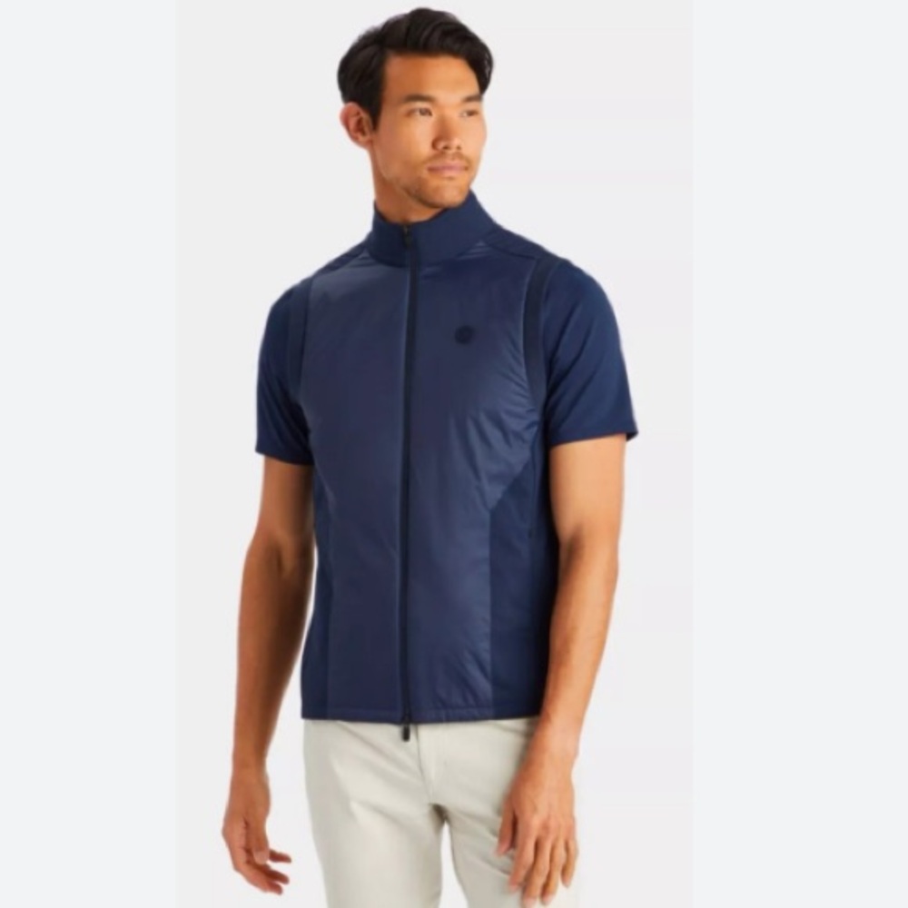 G/Fore Men’s Golf Vest Jacket Navy Large
